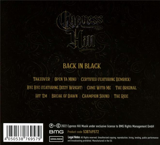 Back In Black - Front Cover