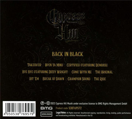 Back In Black - Front Cover