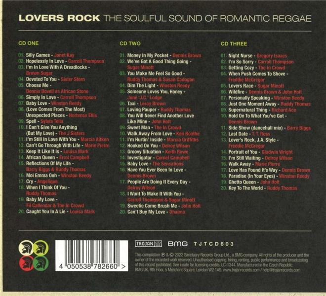 Lovers Rock (The Soulful Sound of Romantic Reggae) - Front Cover