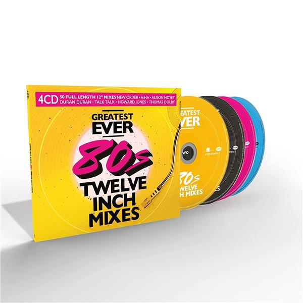 Greatest Ever 80's 12 Inch Mixe - Front Cover