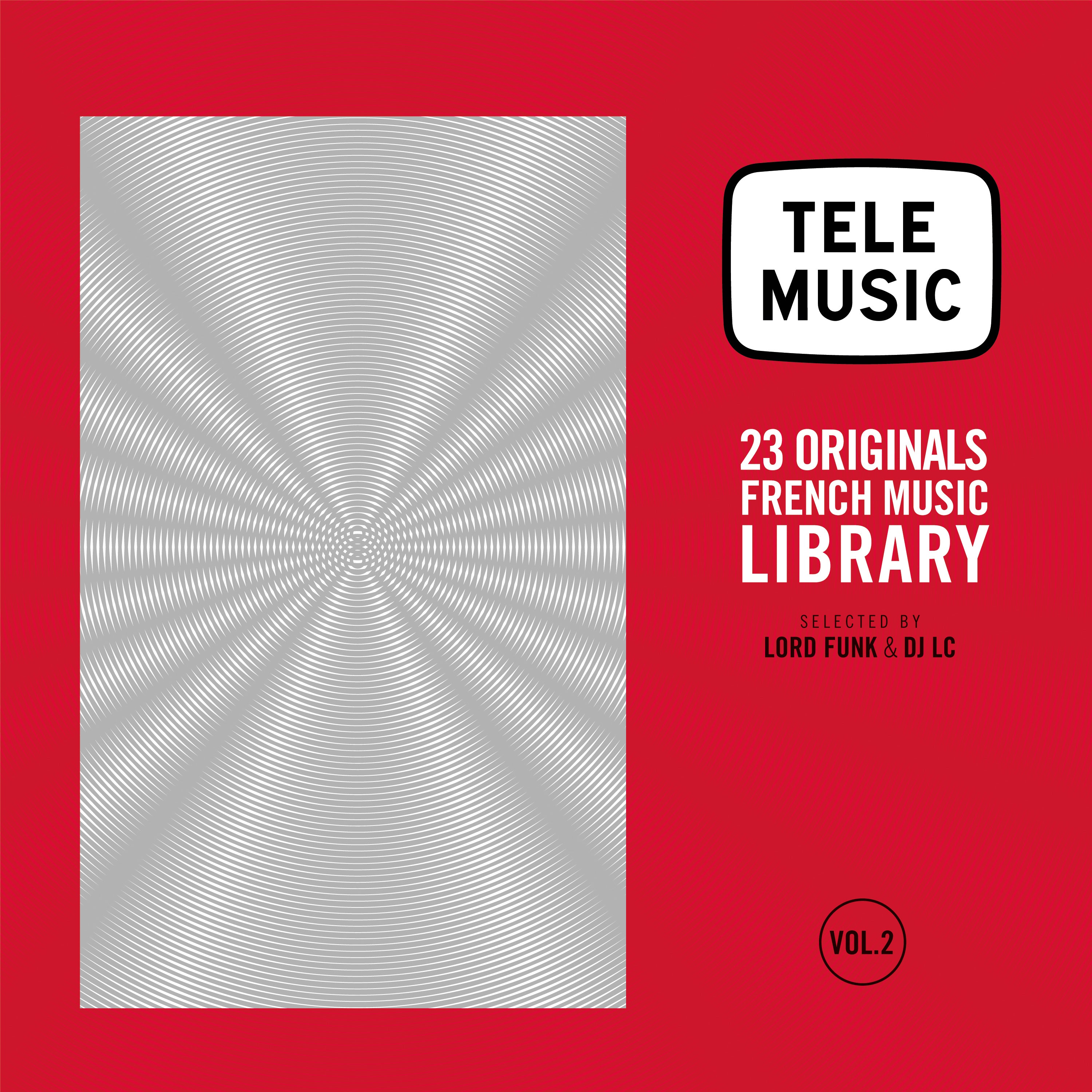 Tele Music, 23 Classics French Music Library, Vol. 2 - Front Cover
