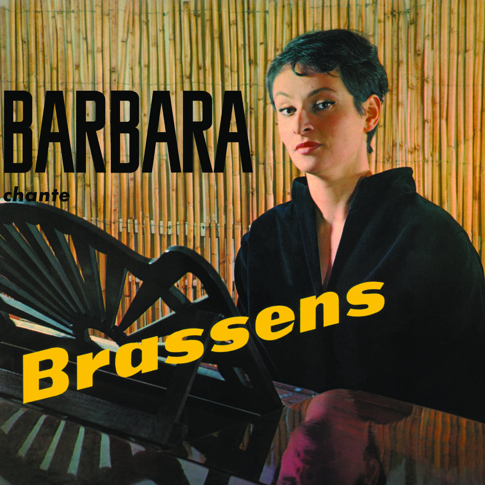 Barbara chante Brassens - Back Cover