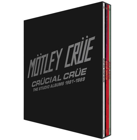 Crücial Crüe - The Studio Albums 1981-1989 - Front Cover
