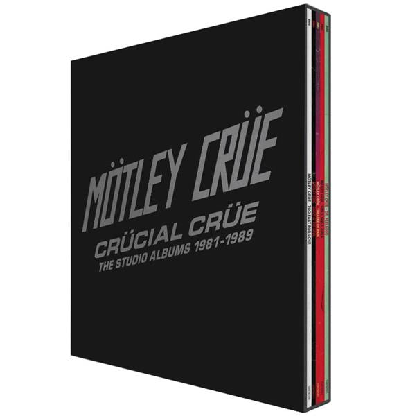 Crücial Crüe - The Studio Albums 1981-1989 - Front Cover