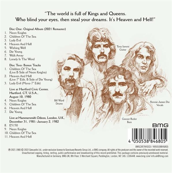 Heaven And Hell - Front Cover