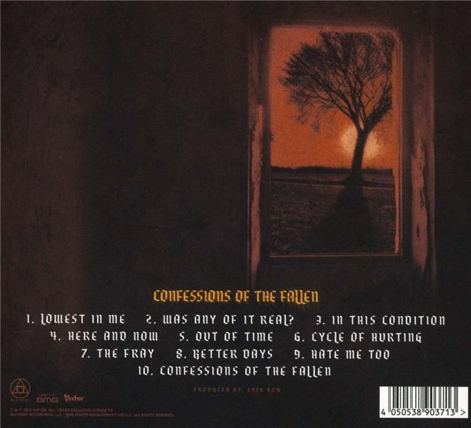 Confessions of The Fallen - Front Cover