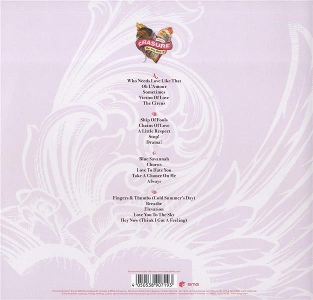 Always - The Very Best of Erasure - Front Cover