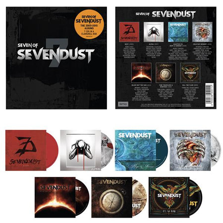 Seven Of Sevendust Coffret - Front Cover