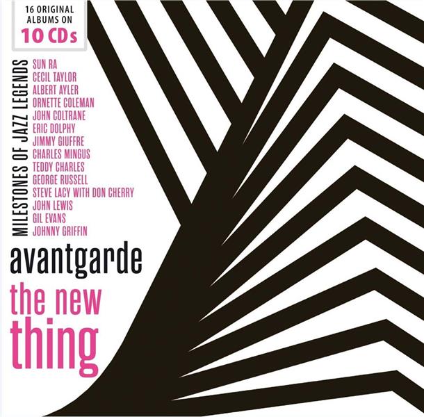 Milestones of Jazz Legends : Avantgarde the new thing Coffret - Front Cover