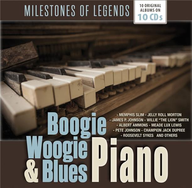 Milestones of Legends : Boogie Woogie & Blues Piano - Front Cover