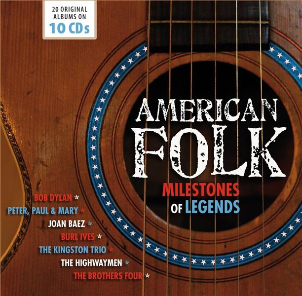 Milestones of Legends : American Folk - Front Cover