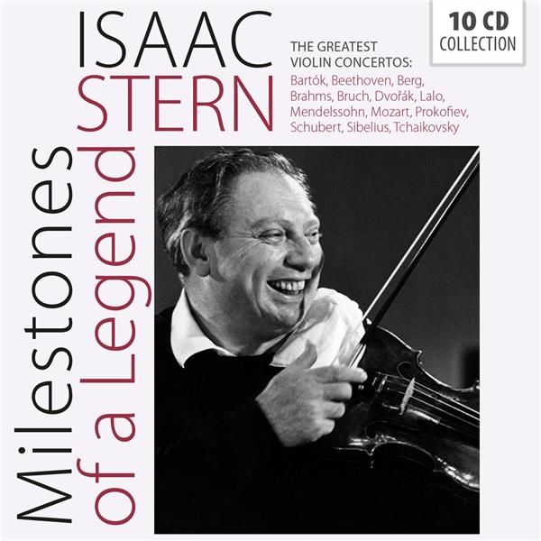 Milestones of a Legend The Greatest Violin Concertos Coffret - Front Cover