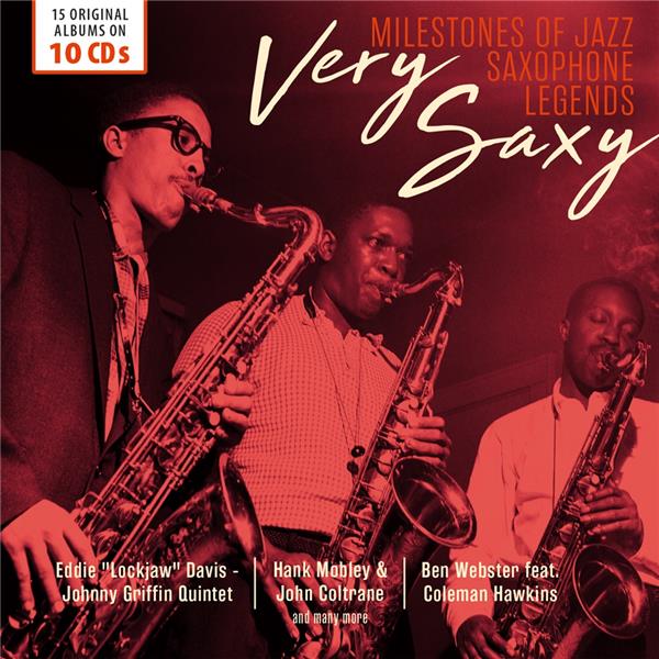 Milestones Of Jazz Saxophone Legends Very Sax - Front Cover