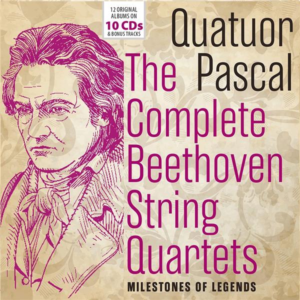 Beethoven Intégrale des Quatuors à cordes Quatuor Pascal - Front Cover