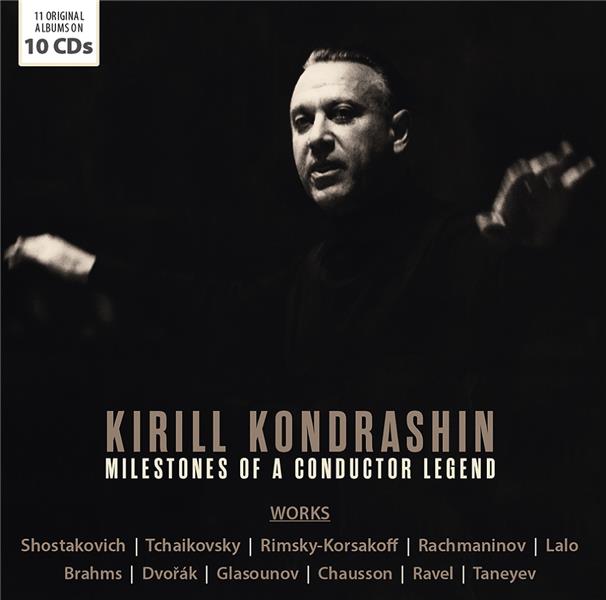 Milestones Of A Conductor Legend Coffret - Front Cover