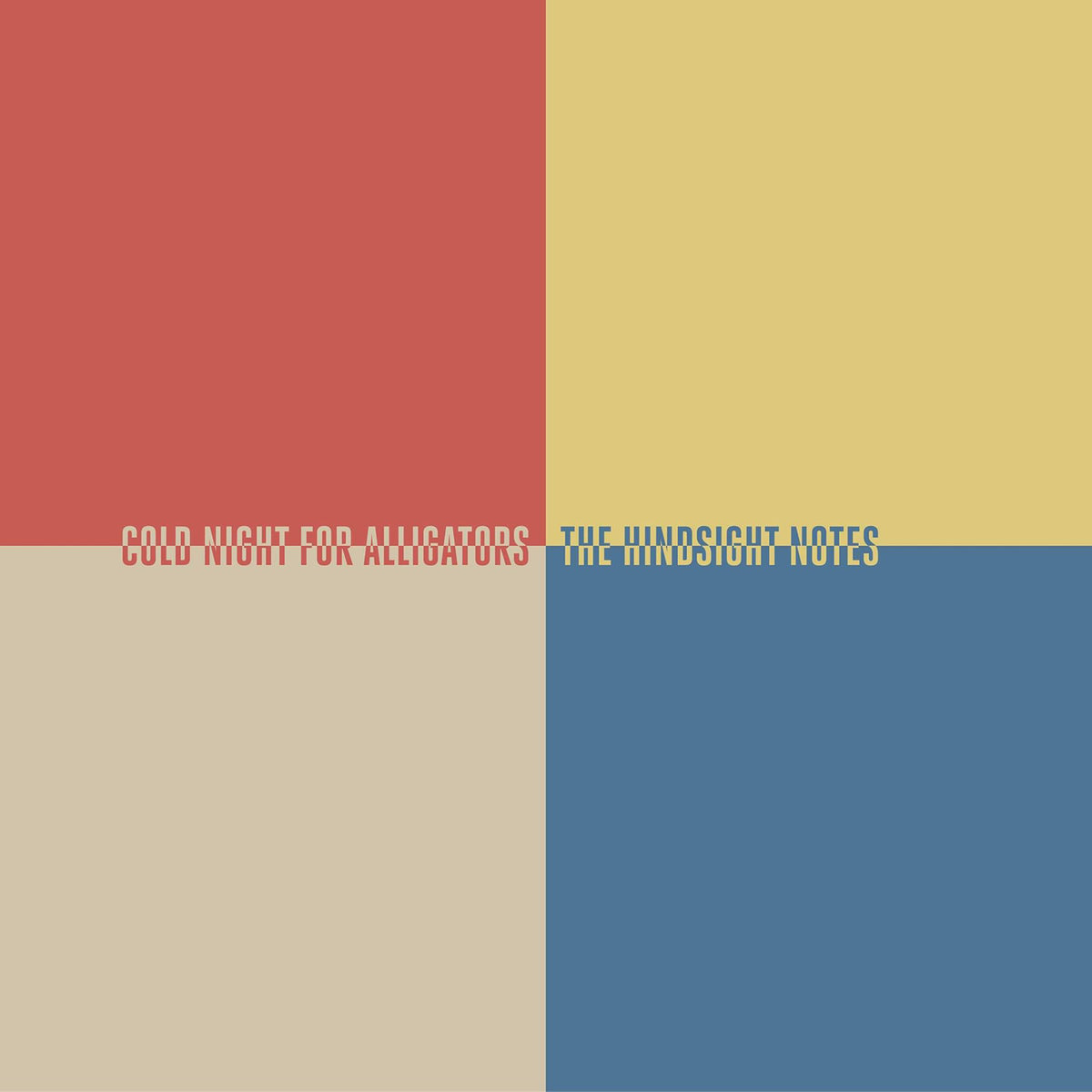 THE HINDSIGHT NOTES - Front Cover