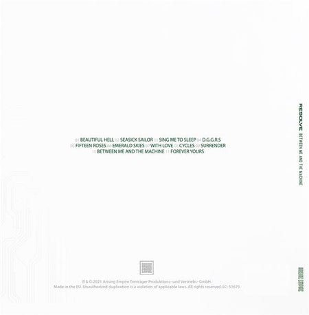 Between Me And The Machine - Front Cover