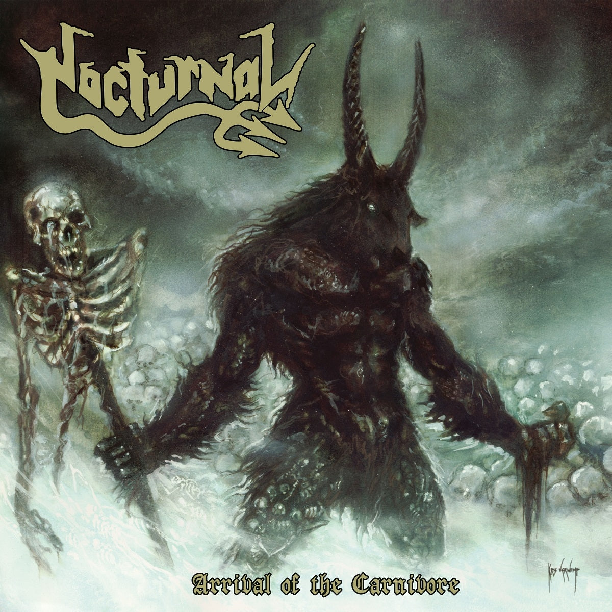 Arrival Of The Carnivore - Front Cover