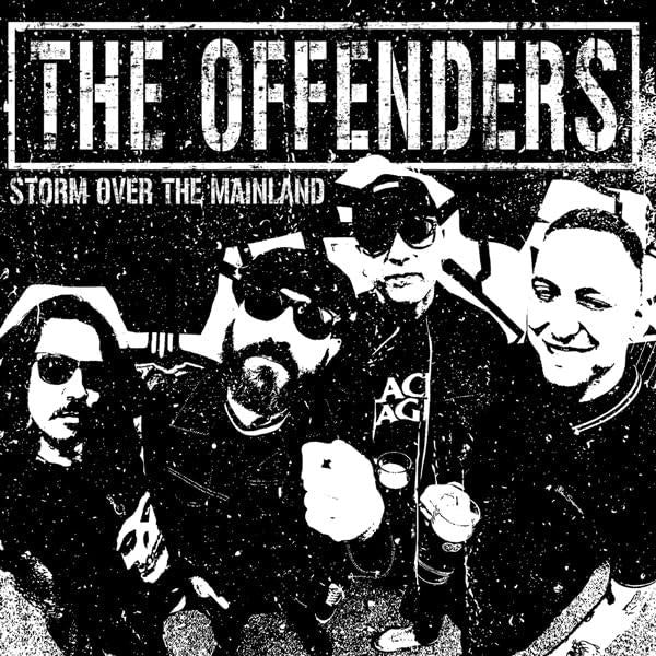 Storm Over The Mainland/Clear With Black Splatter Vinyl - Front Cover