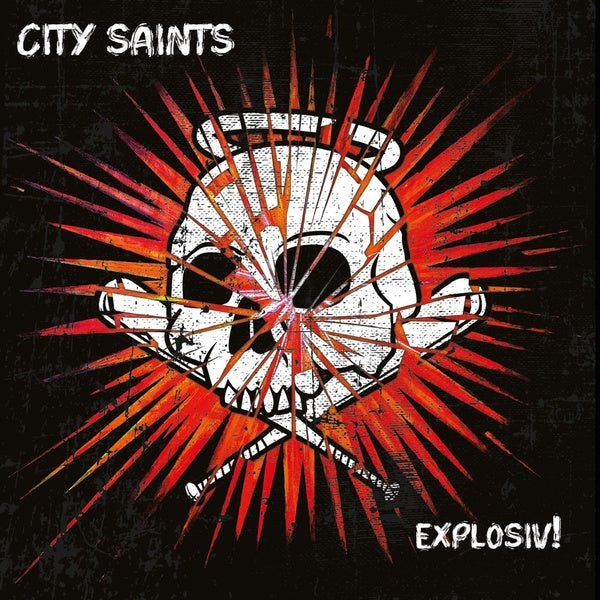 Explosiv! (Splatter Yellow With Blue & White Vinyl - Front Cover
