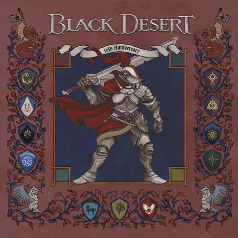 BLACK DESERT/10TH ANNIVERSARY VINYL/OGST - Front Cover