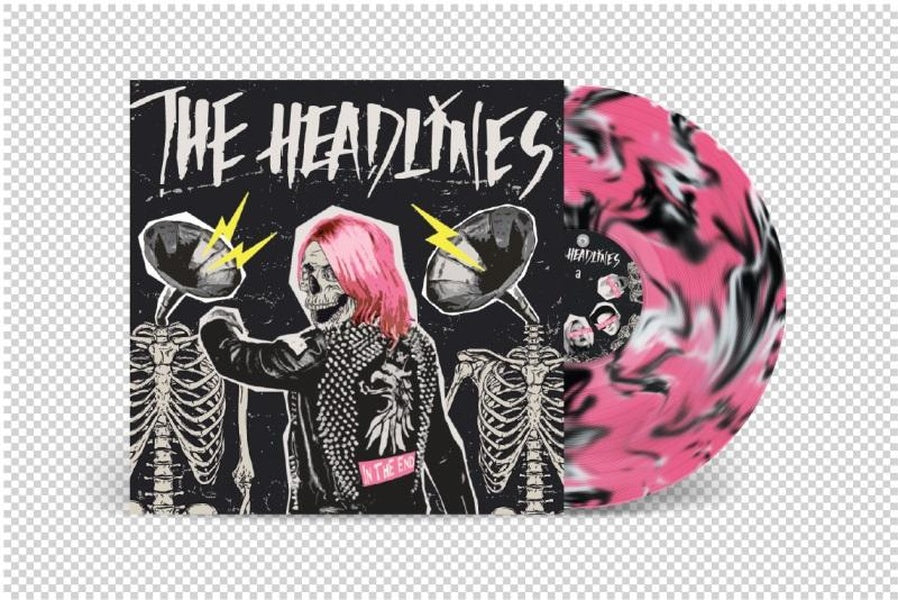 In The End/Pink/White & Black Haze Vinyl - Front Cover