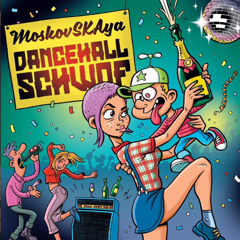 Dancehall Schwof/Solid Turquoise Vinyl - Front Cover