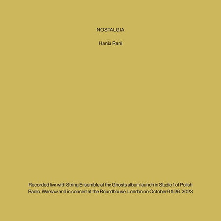 Nostalgia - Front Cover