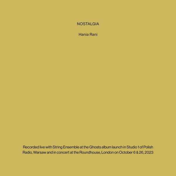 Nostalgia - Front Cover