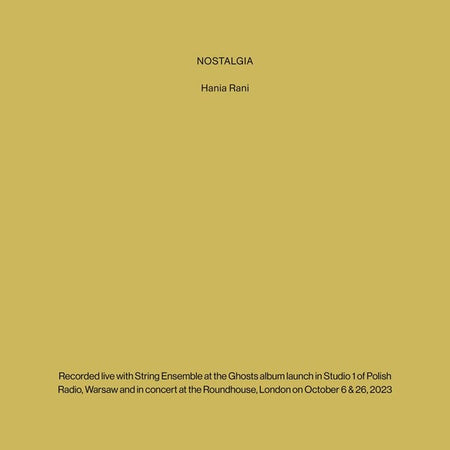 Nostalgia - Front Cover