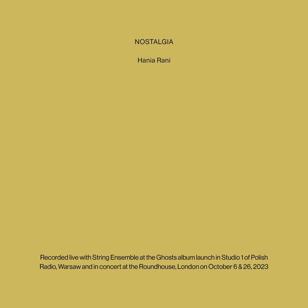 Nostalgia - Front Cover