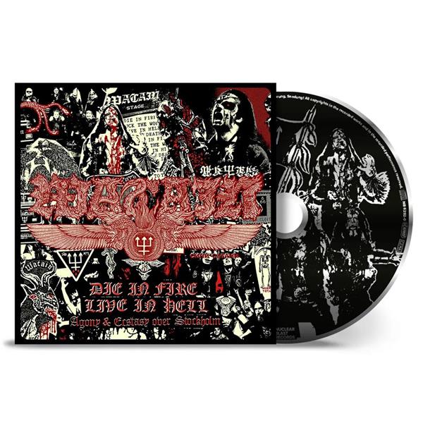 Die Fire - Live in Hell - Front Cover