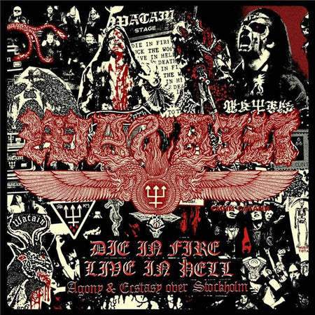 Die Fire - Live in Hell - Front Cover