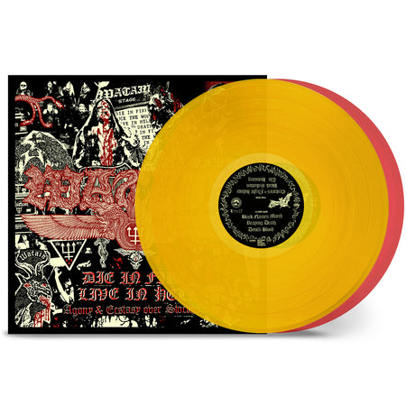 DIE IN FIRE - LIVE IN HELL - Front Cover