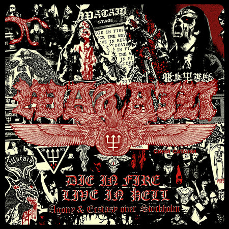 DIE IN FIRE - LIVE IN HELL - Back Cover