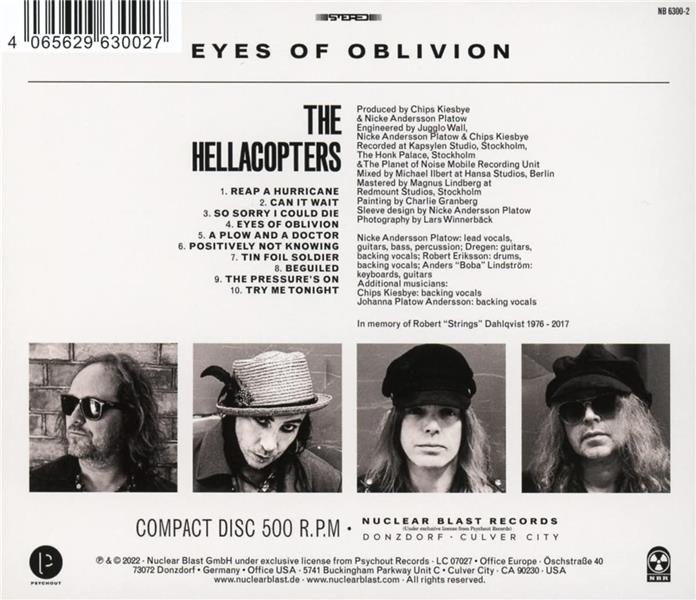 Eyes of Oblivion - Front Cover