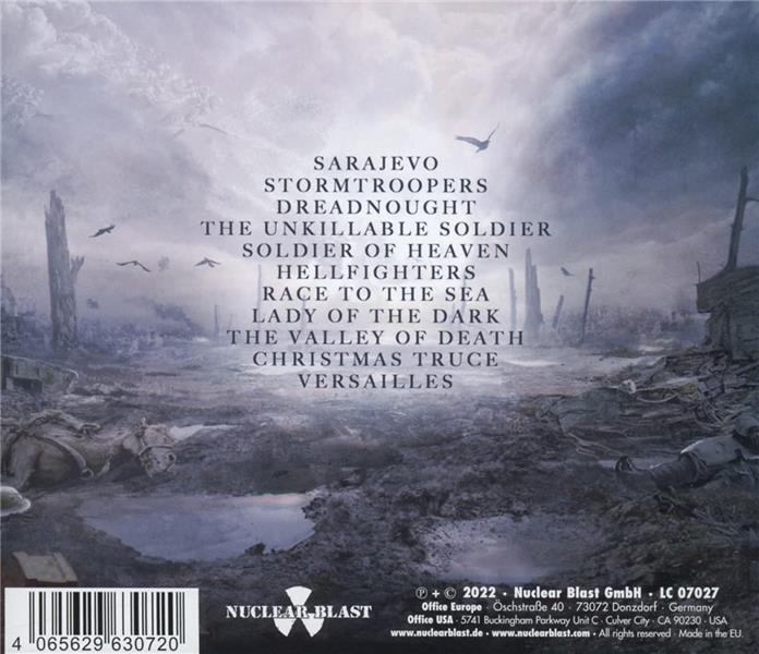 The War To End All Wars - Front Cover