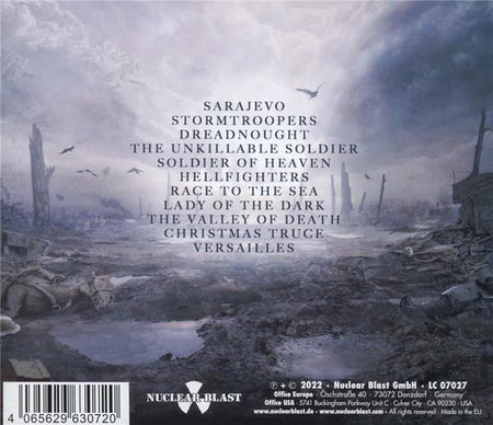 The War To End All Wars - Front Cover