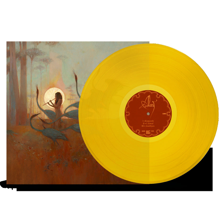 Les chants de l'aurore (Vinyle jaune transparent) - Front Cover
