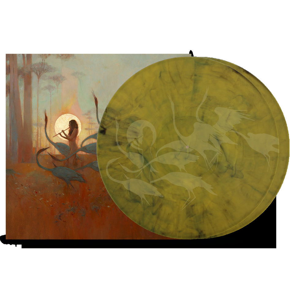 Les chants de l'aurore (Vinyle marbré jaune/noir) - Front Cover