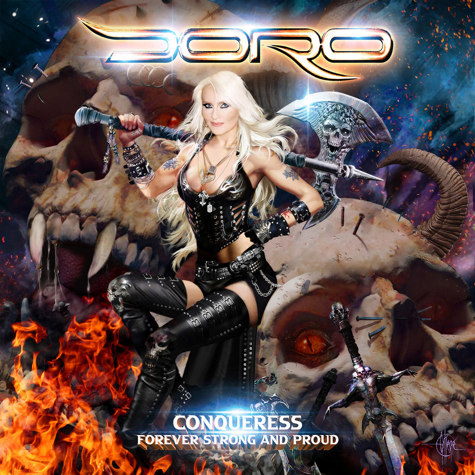 CONQUERESS - FOREVER STRONG AND PROUD - Back Cover