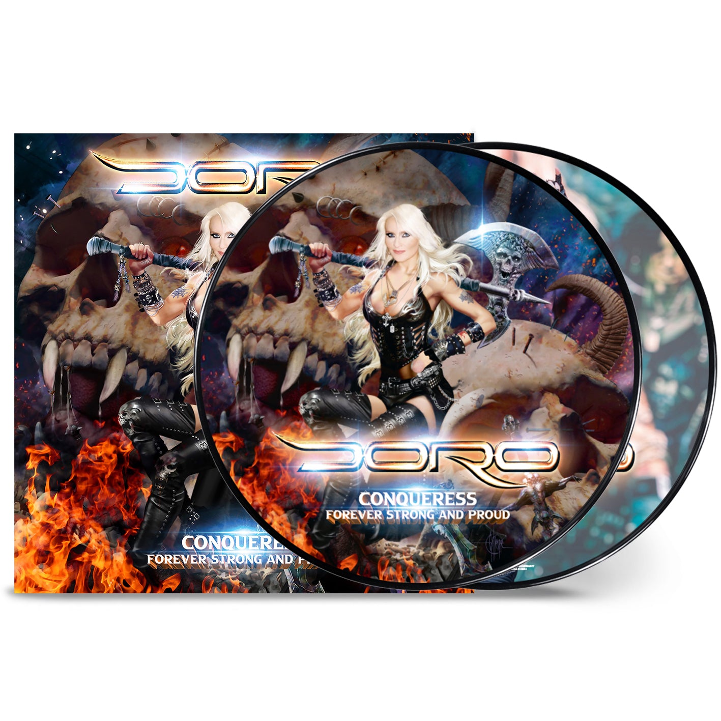 CONQUERESS - FOREVER STRONG AND PROUD - Front Cover