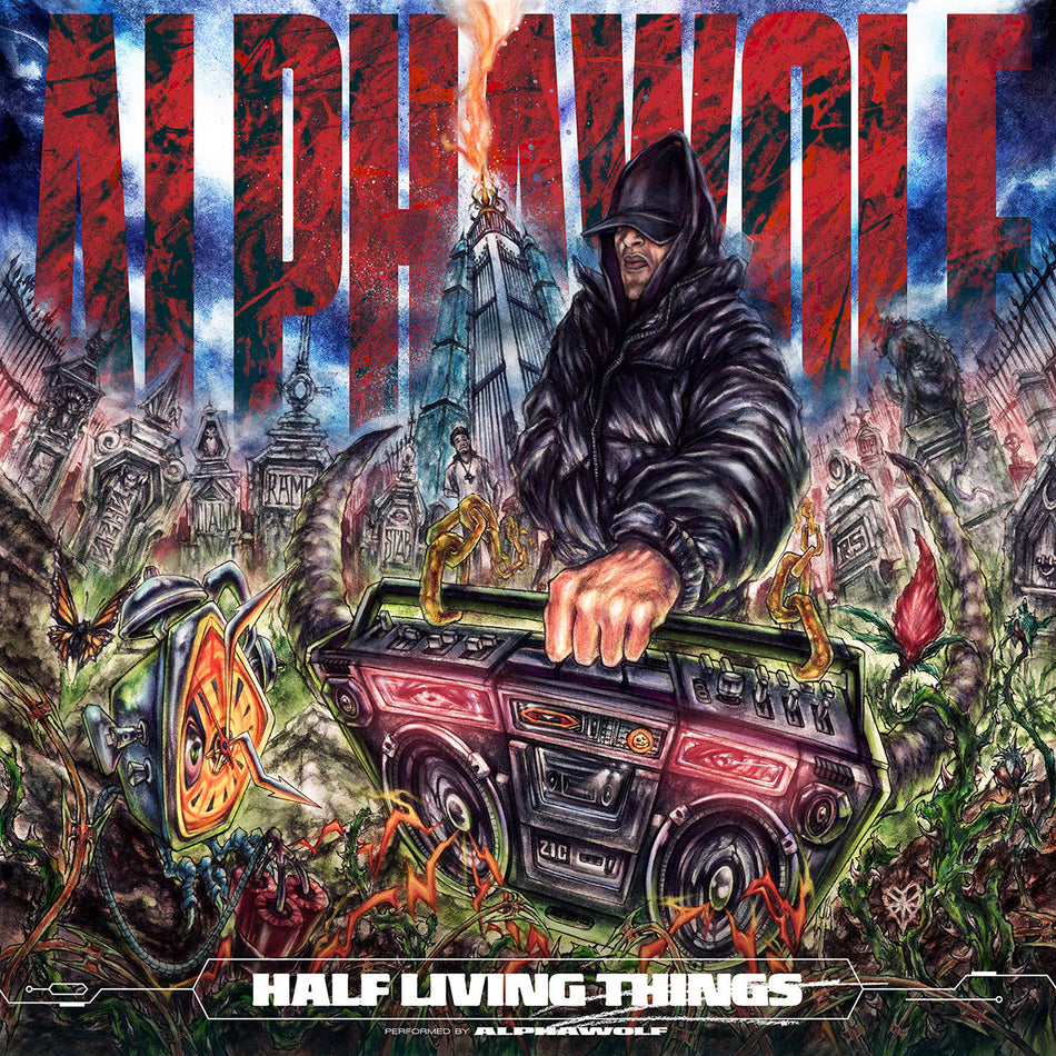 HALF LIVING THINGS - Front Cover