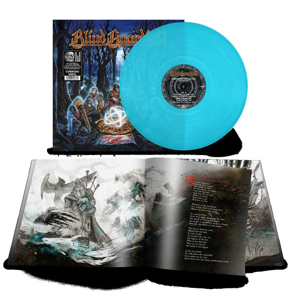 SOMEWHERE FAR BEYOND (TRANSPARENT CURACAO BLUE VINYL) - Front Cover
