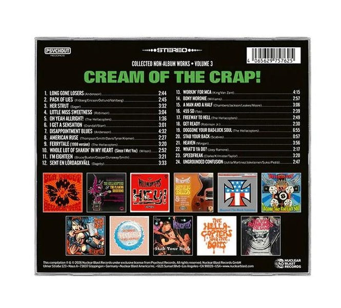 Cream Of The Crap! Collected Non - Album Works Vol. 3 - Front Cover