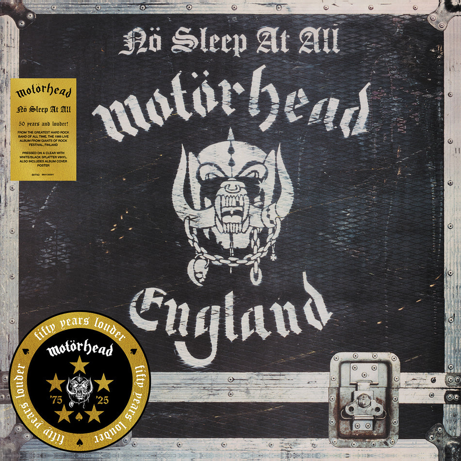 No Sleep At All - Front Cover
