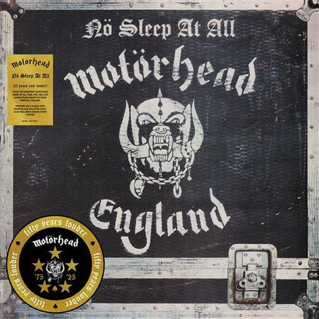 No Sleep At All - Front Cover
