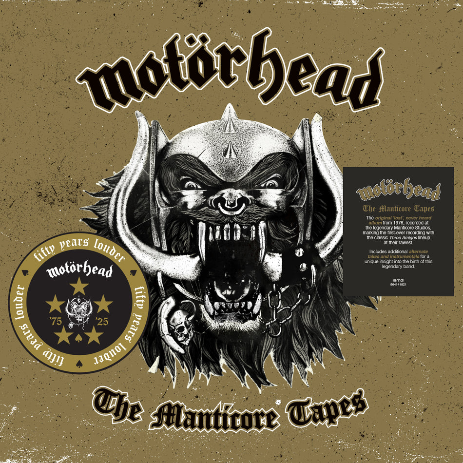 The Manticore Tapes - Front Cover