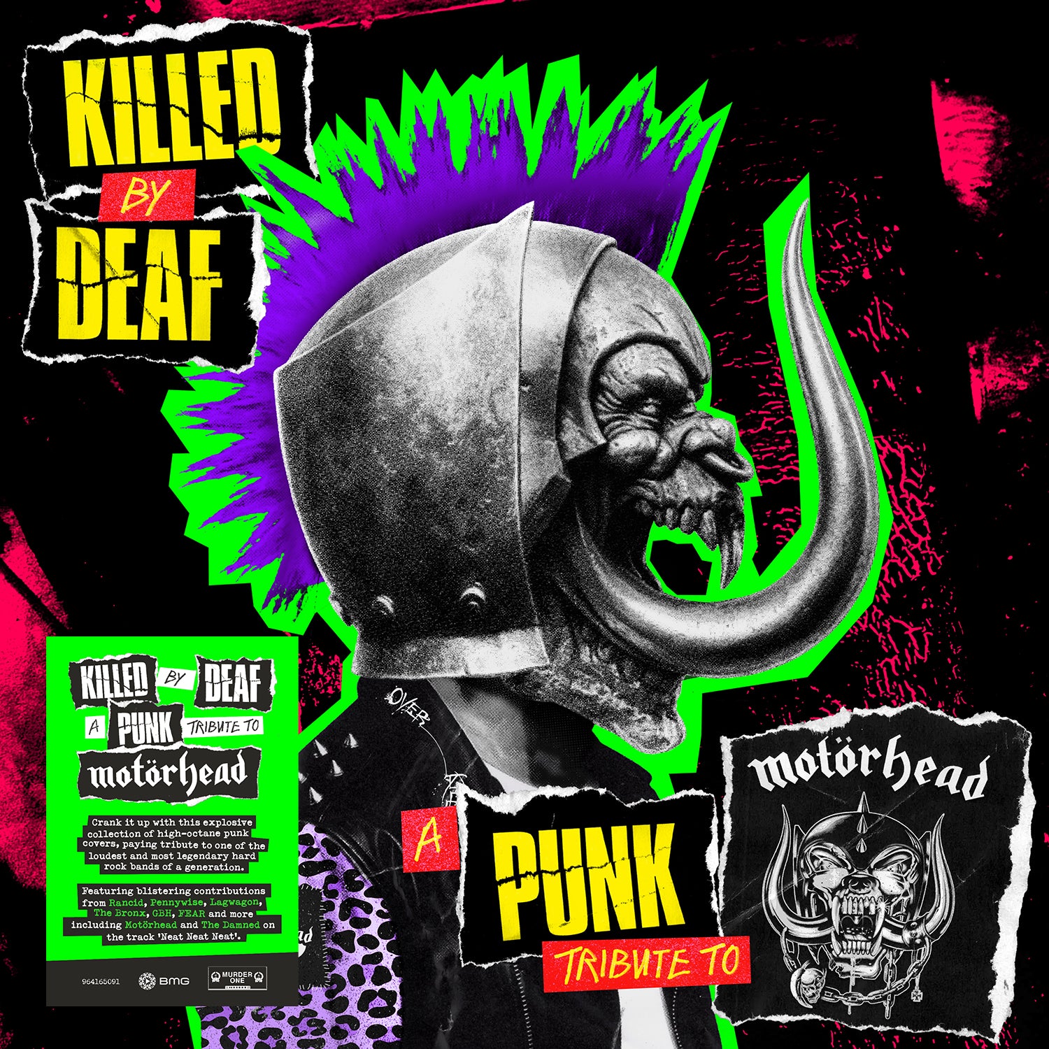 Killed By Deaf: A Punk Tribute to Motörhead - Front Cover