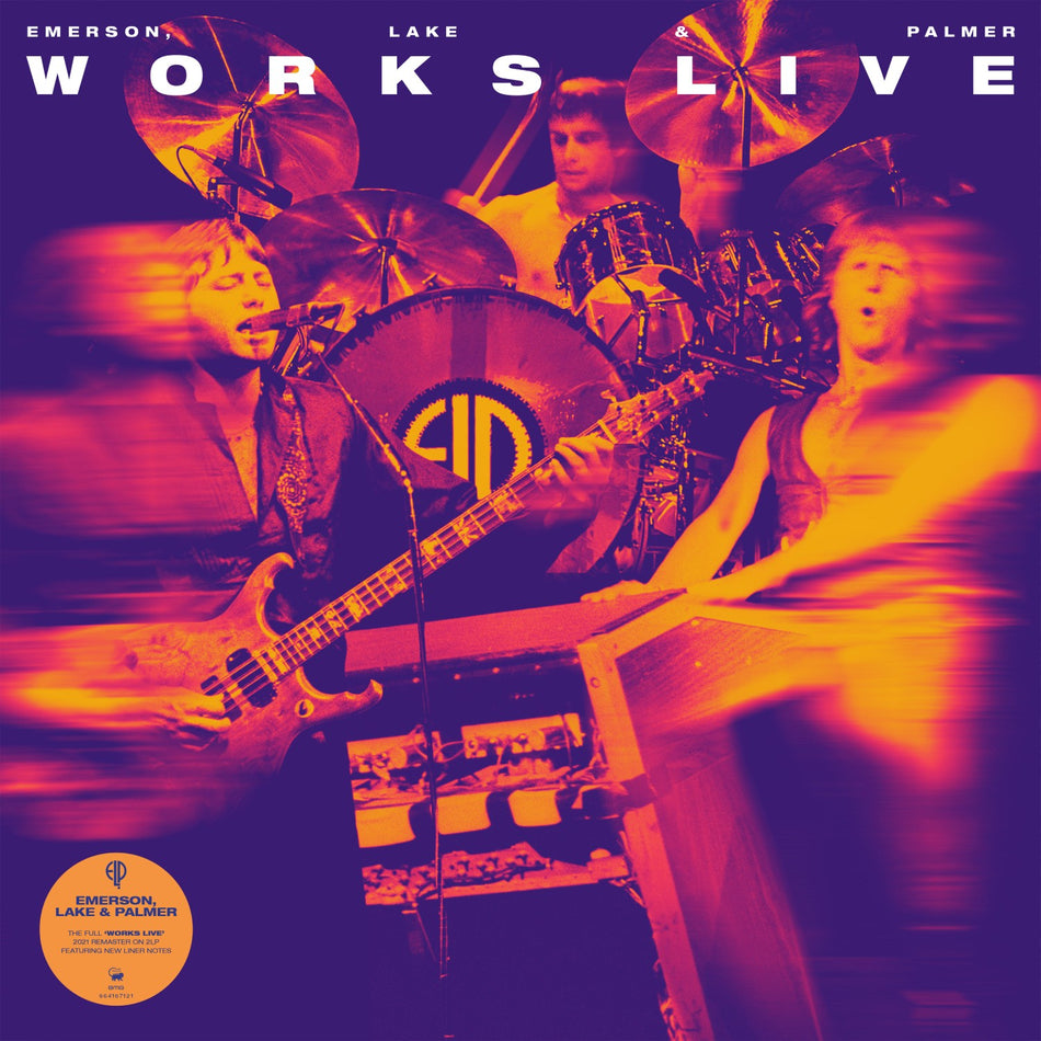 Works Live, Canada 1977 - Front Cover